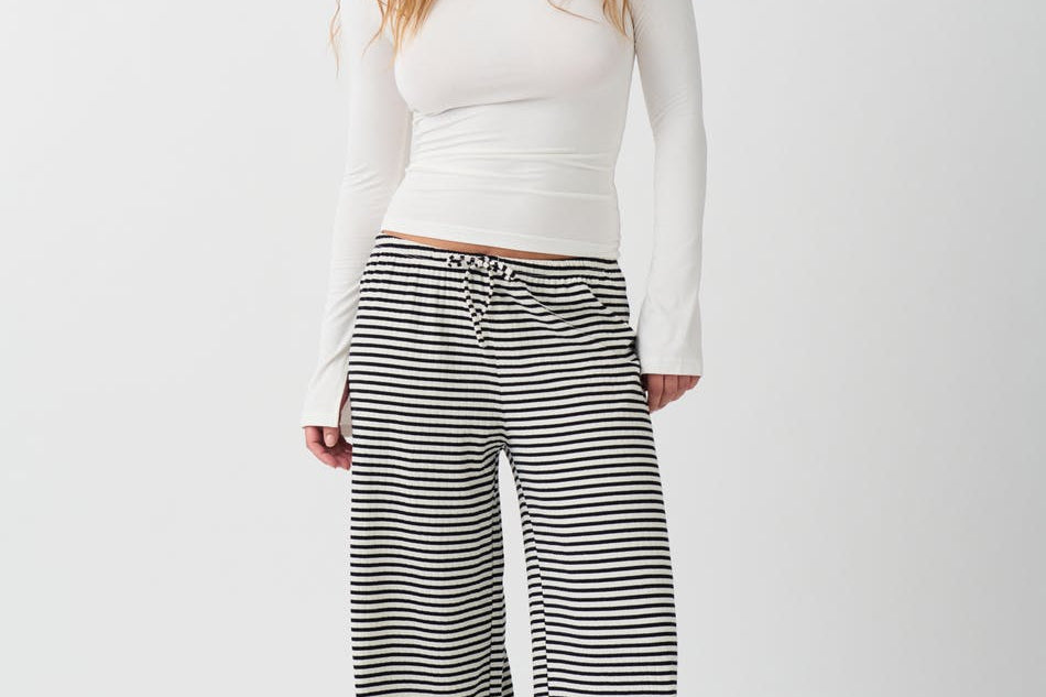 pantalones a rayas de Laurie