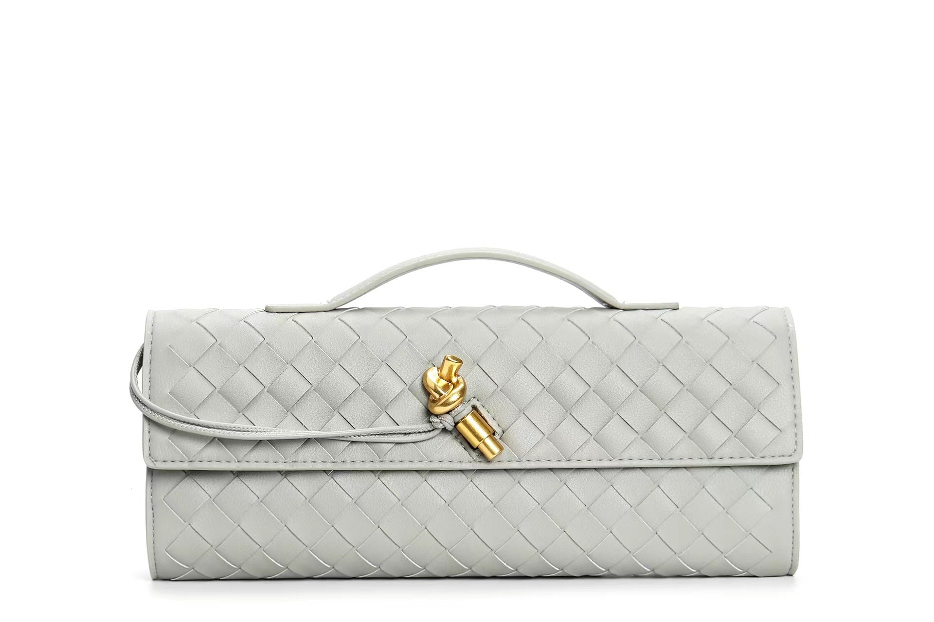 Diana bolso de mano tejido de cuero