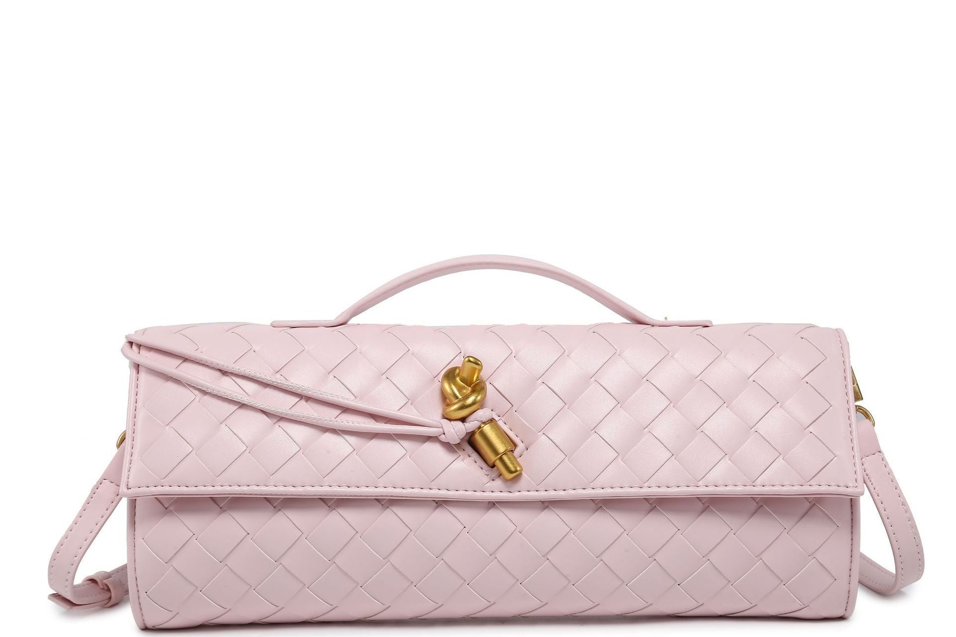 Diana bolso de mano tejido de cuero