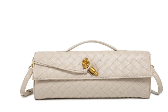 Diana bolso de mano tejido de cuero