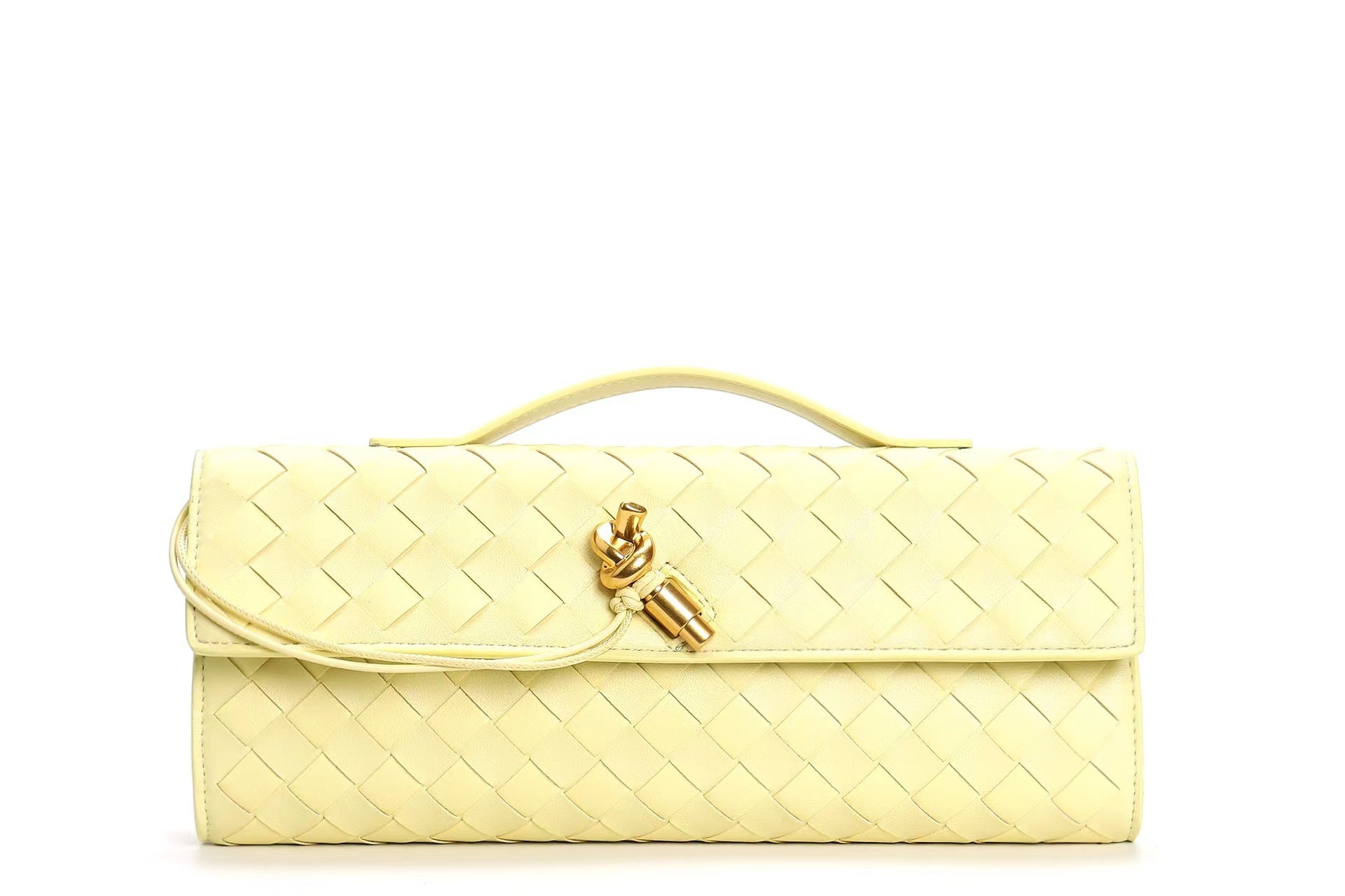 Diana bolso de mano tejido de cuero