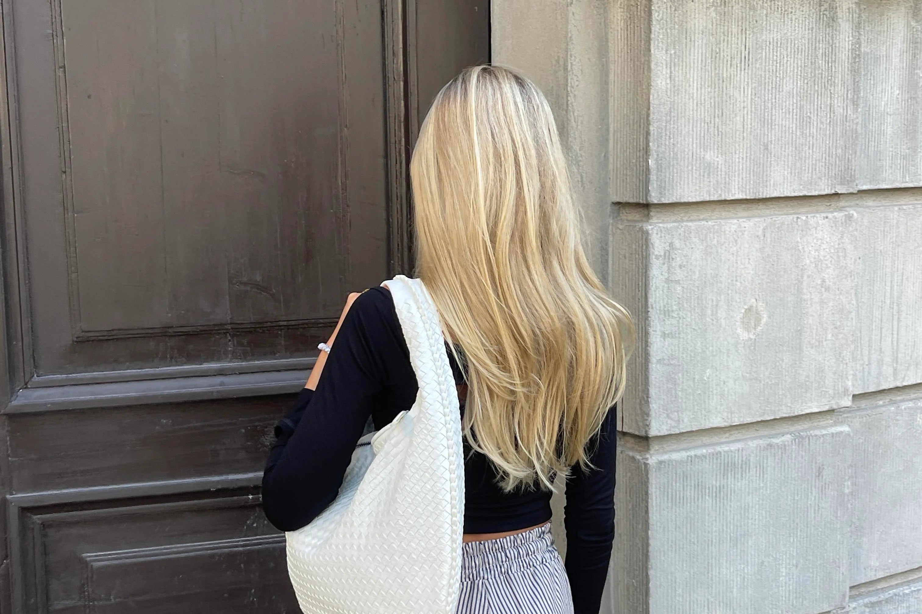 Sarah woven bag