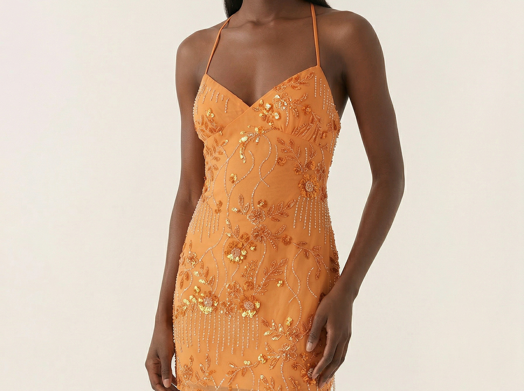 Kaeli backless sequin mini dress Lizz Loves Kaeli backless sequin mini dress Lizz Loves