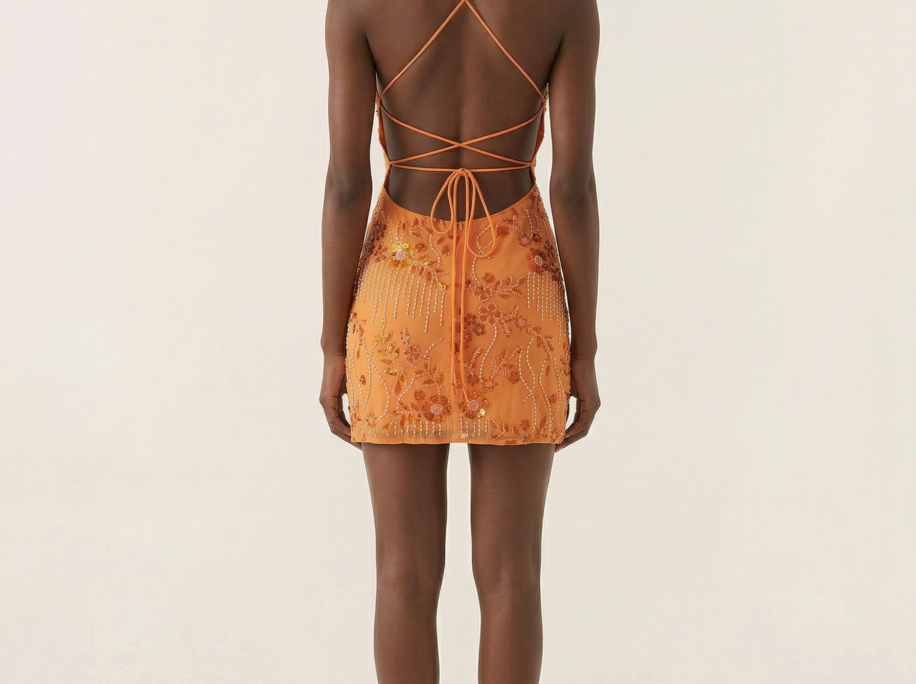 Kaeli backless sequin mini dress Lizz Loves Kaeli backless sequin mini dress Lizz Loves