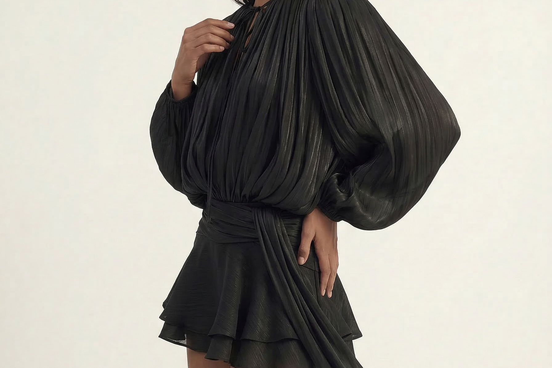 Chiara Ruffled Mini Dress