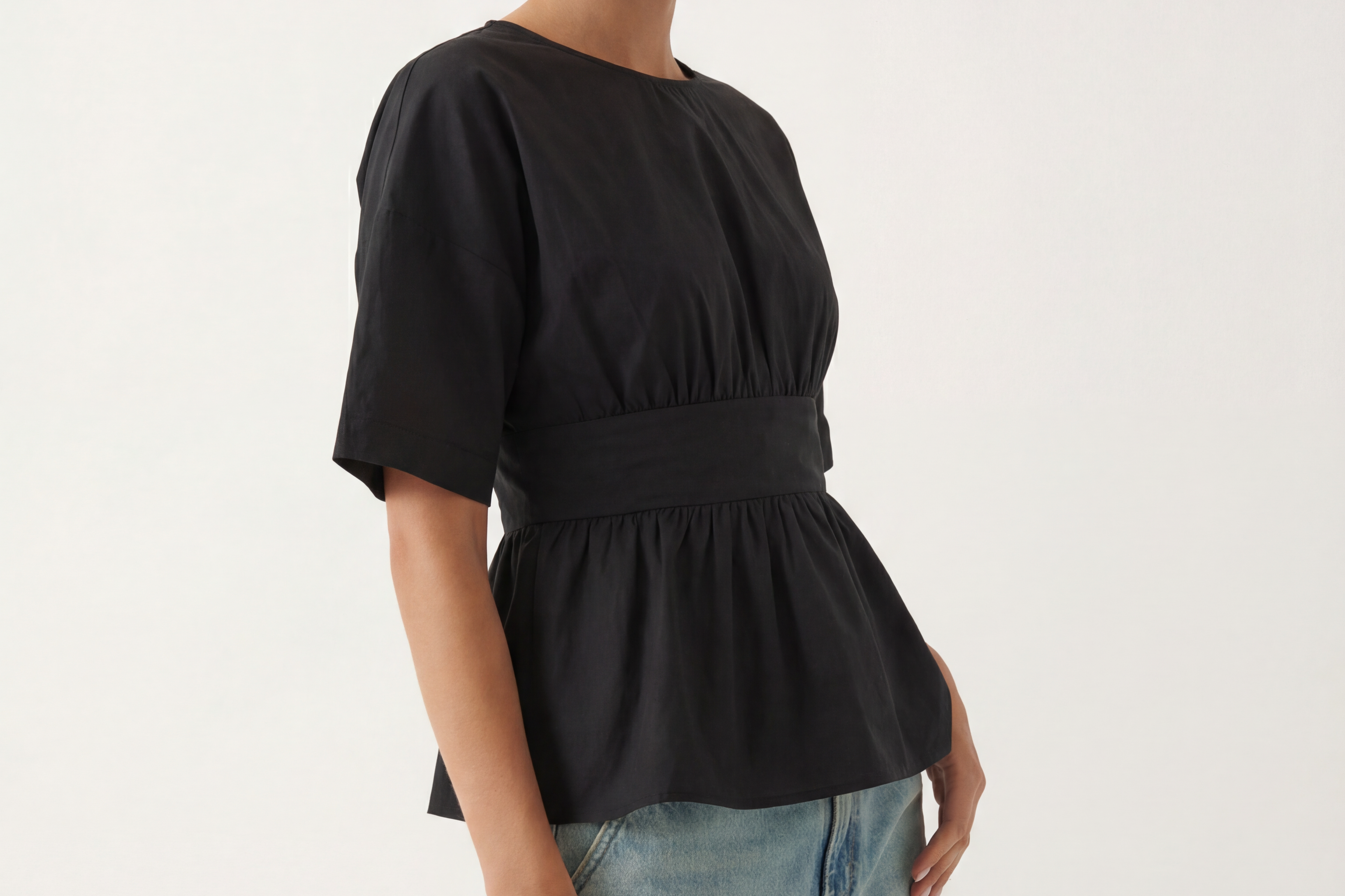 Zoey Backless Bow Top